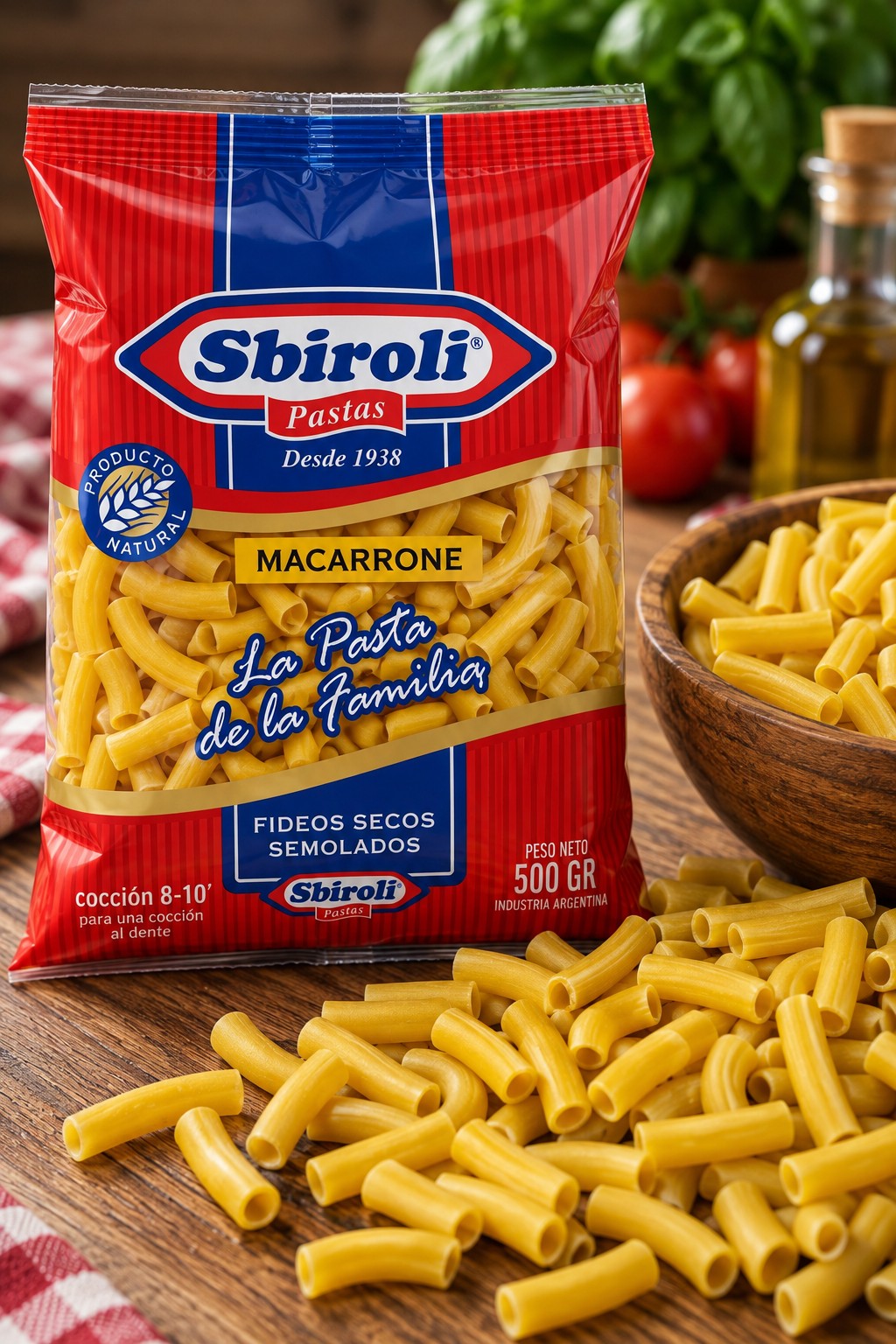 Envase de Macarrone